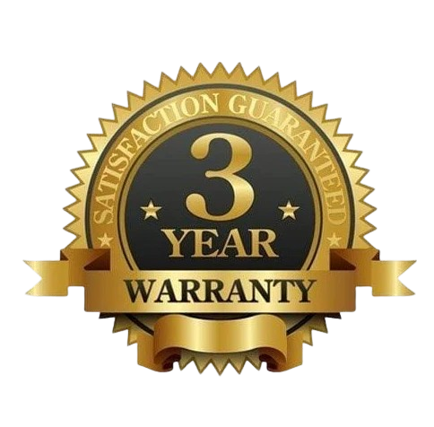 3 YEAR WARRANTY